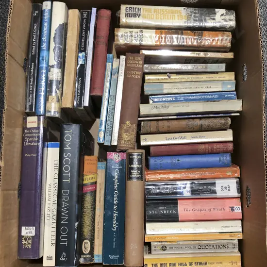Quantity of Assorted Books
