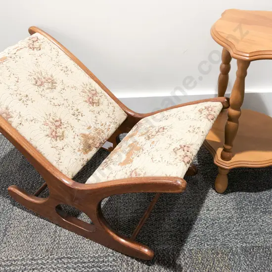 Two Tier Occasional Table and Footstool