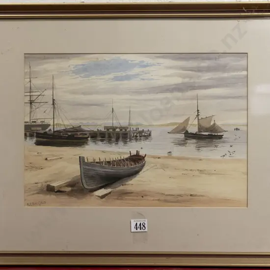 R P MacGoun - Kaikoura with Various Ships