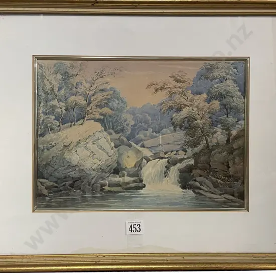 Attrib J C Hoyte - Waterfall