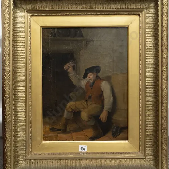Style of David Wilkie - Drunken Farmhand