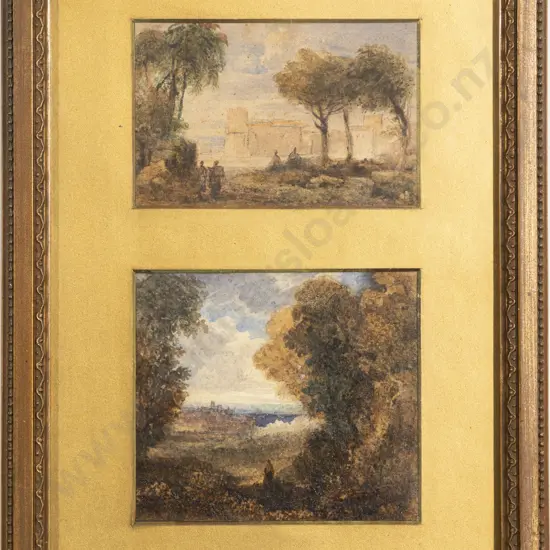 Two Early C19th Grand Tour Sketches