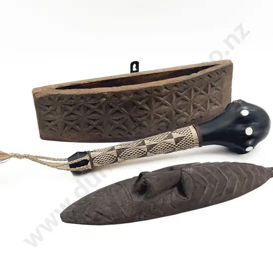 Three Pieces of South Pacific Island Tourist Ware