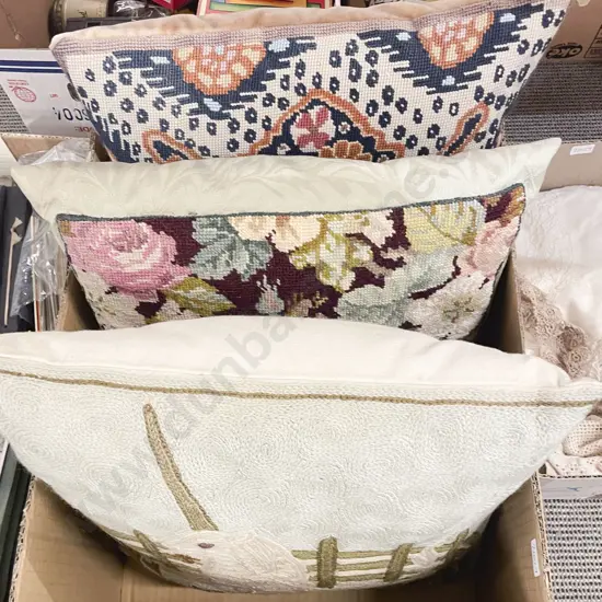 Three Decorative Cushions
