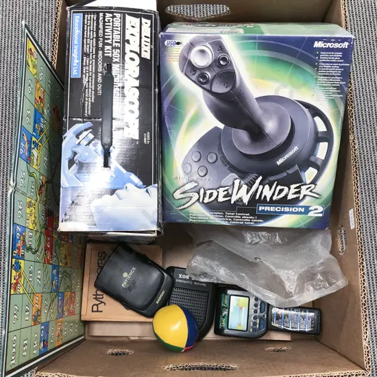 Box of Assorted Games etc