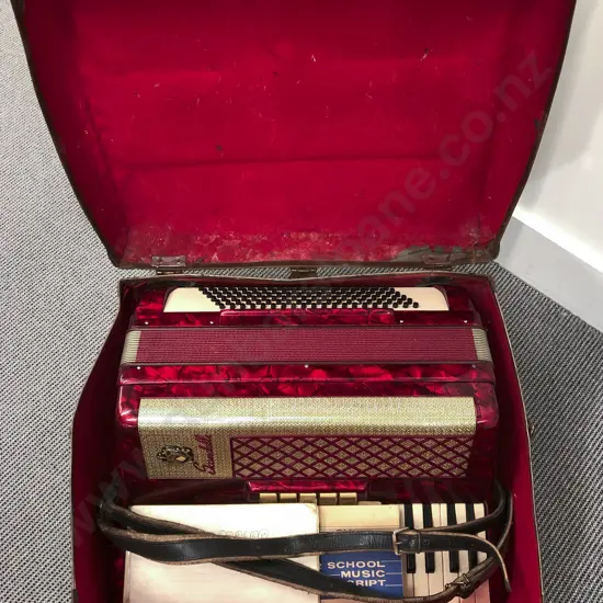 Scandalli Cased Piano Accordian