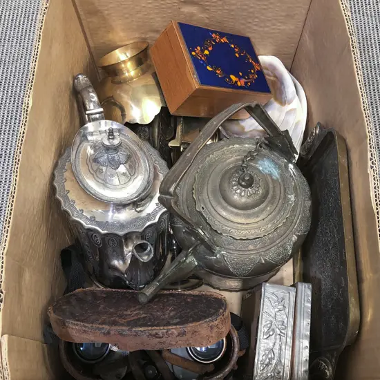 Quantity of Assorted Vintage Metalware etc