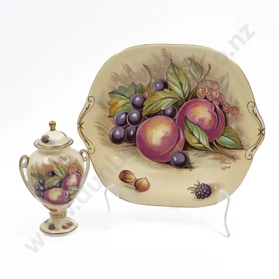 Small Aynsley Urn and Dish