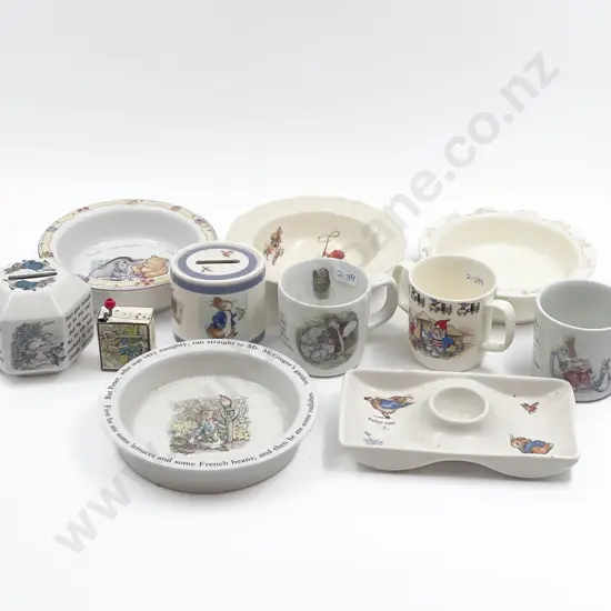 Quantity of Assorted Nursery China