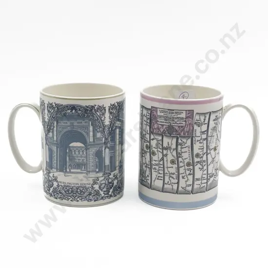 Two Wedgwood Commemorative Mugs