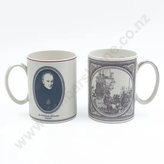 Two Wedgwood Commemorative Mugs
