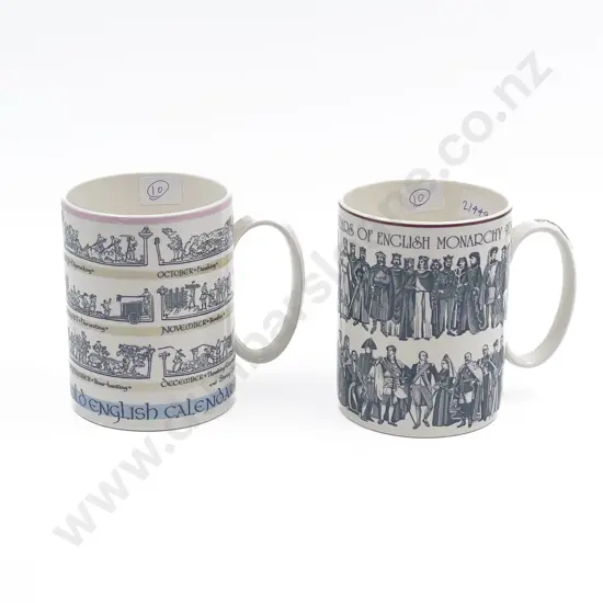 Three Wedgwood Commemorative Mugs