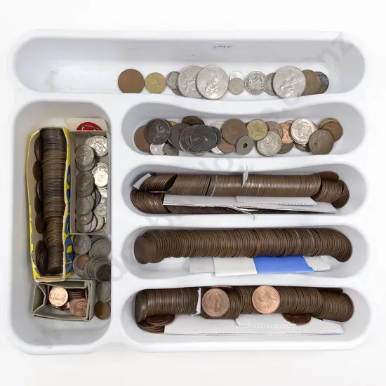 Quantity NZ and Various Pennies