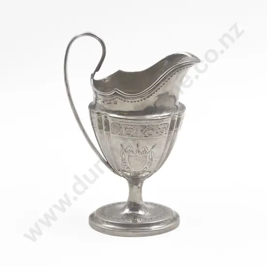 Geo III Irish S/S Cream Jug