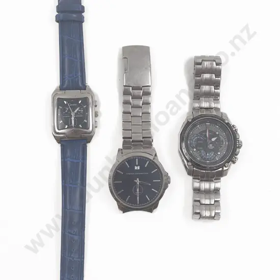 Three Assorted Gents Wrist Watches