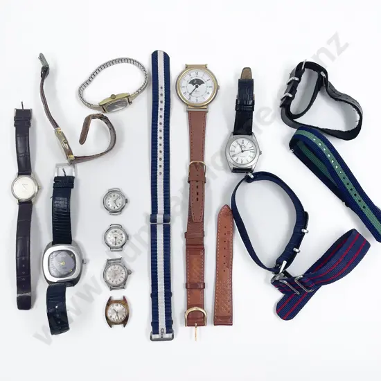 Quantity of Assorted Wrist Watches and Straps etc