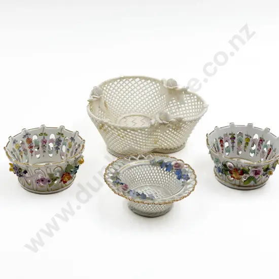 Three Fancy China Dishes