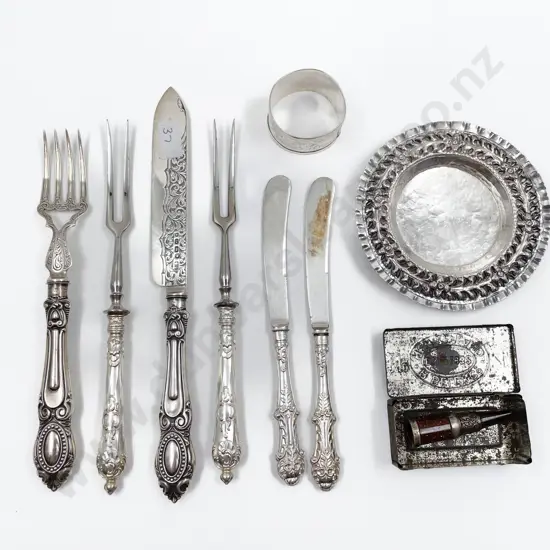 A Pair Of S/S Handled Afternoon Tea Knives