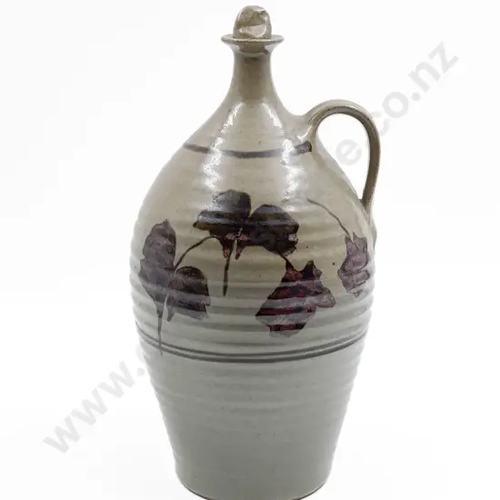 NZ Pottery Flagon with Glazed Casserole Dish
