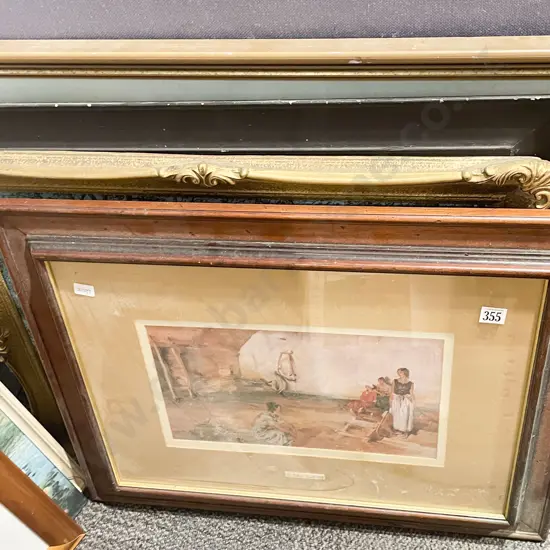 Four Assorted Prints including Russell Flint