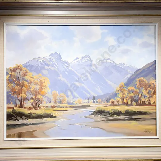 Lesley A. Campbell - Paradise - Oil on Board