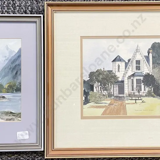 Rena Swift - Clinton River - Together with Peter Leitch Print