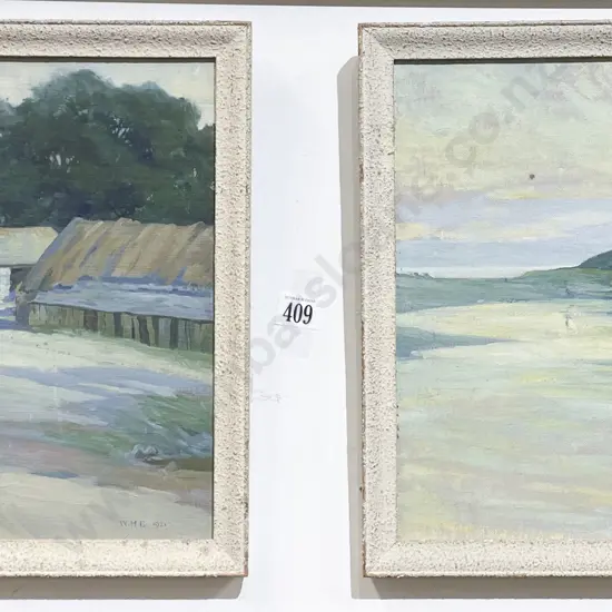 Two W. H. E. European Rural Scenes