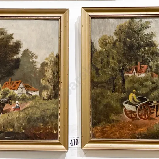 Pair of G. Shephard Oil Country Scenes