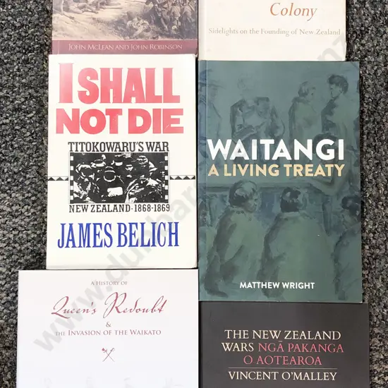 Six Assorted Early NZ Reference Volumes