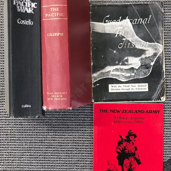 Official History of NZ in the Second World War "The Pacific" with Others