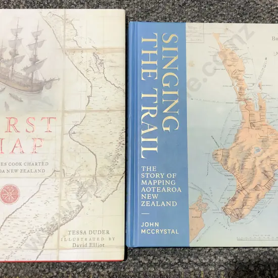 Two NZ Map Reference Volumes