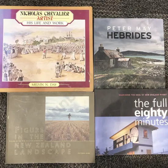 Four Assorted Art and Photography Reference Volumes