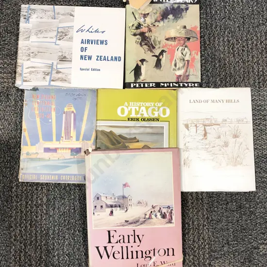 Six Assorted NZ and Art Reference