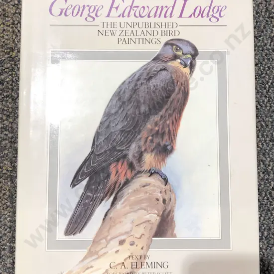 George Edward Lodge - Unpublished NZ Bird Paintings