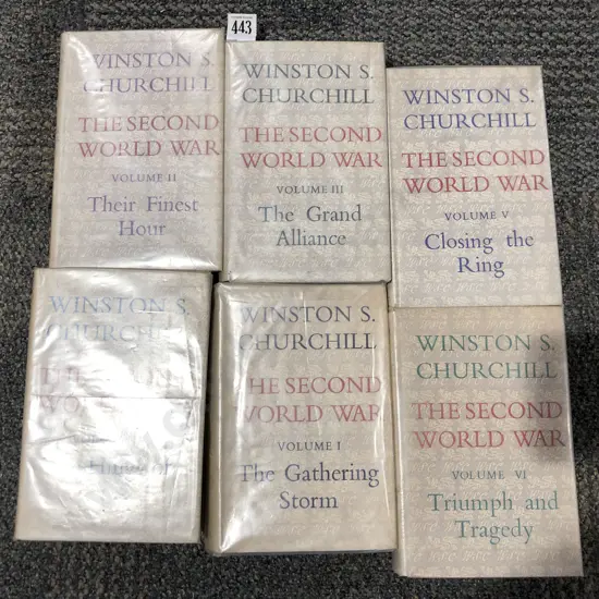 The Second World War Winston S. Churchill Vo. I - VI