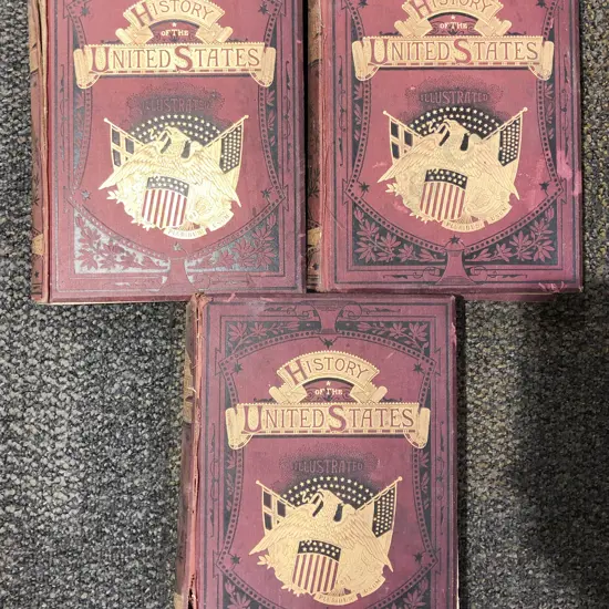 History of the United States by Edmund Ollier Vol. I - III