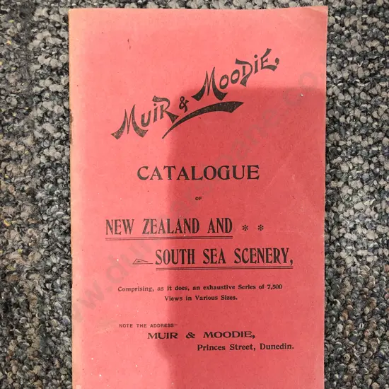Muir & Moody Catalogue of NZ and South Sea Scenery