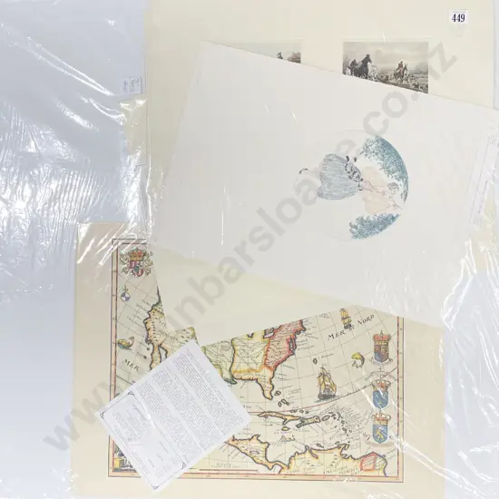 Ten Reproduction Vintage Engravings (unframed)