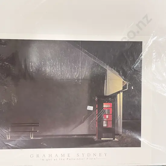 Grahame Sydney Reproduction Print - Night at the Pensioner Flats