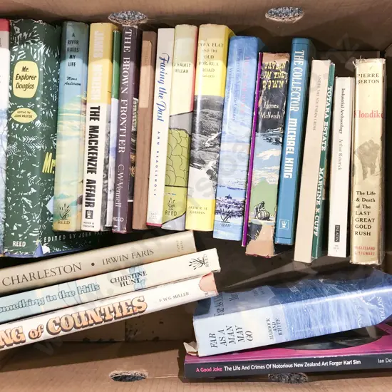 Box of Assorted Books