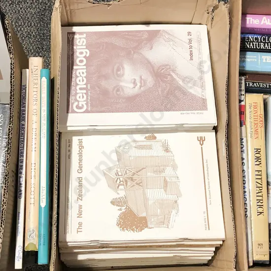 Three Boxes of Assorted NZ Reference