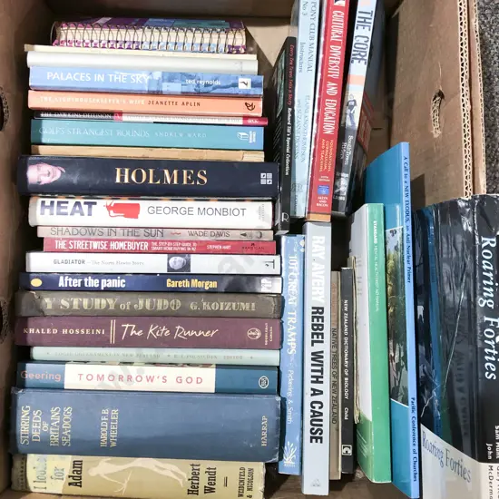 Box of Assorted Books