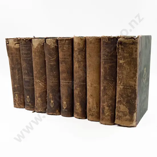 Lodge Henry Cabot - The Works Of Alexander Hamilton (9 Volumes)