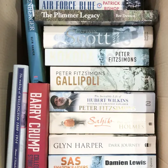 Box of Assorted Books