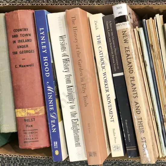 Box of Assorted Books
