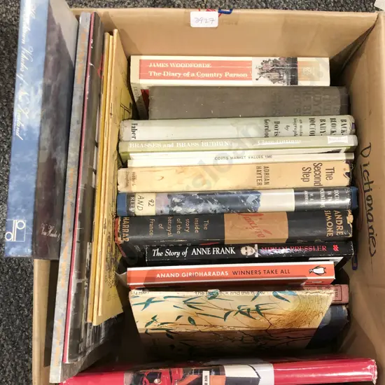 Box of Assorted Books