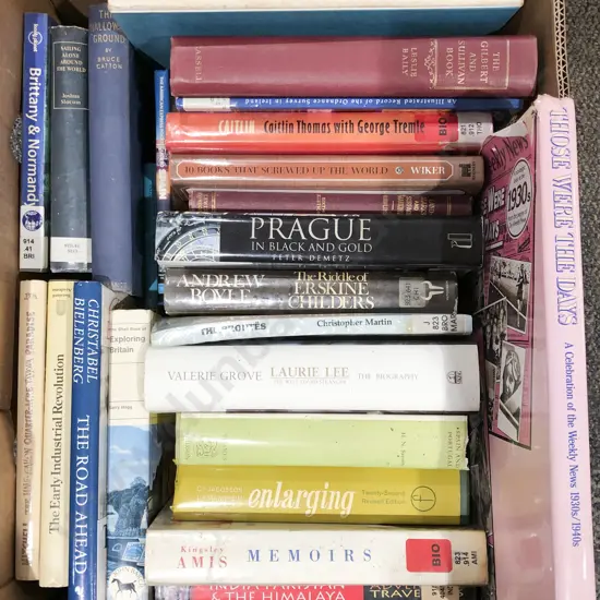 Box of Assorted Books