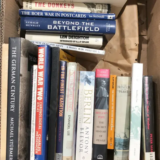 Box of Assorted Books
