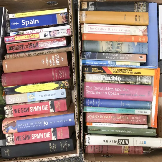 Two Boxes of Assorted Books