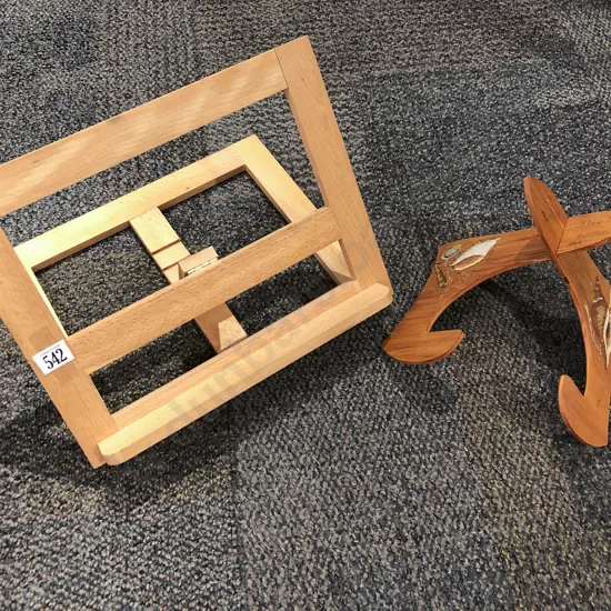 Two Assorted Book Rests